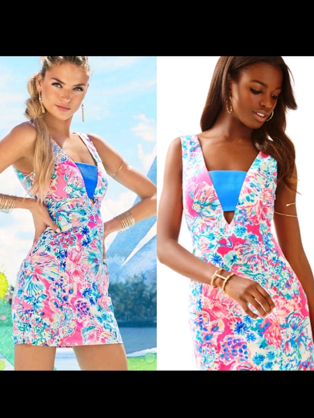 Lilly Pulitzer Cassa Sleeveless Shift Dress in Tiki Pink Gypsea Size 0